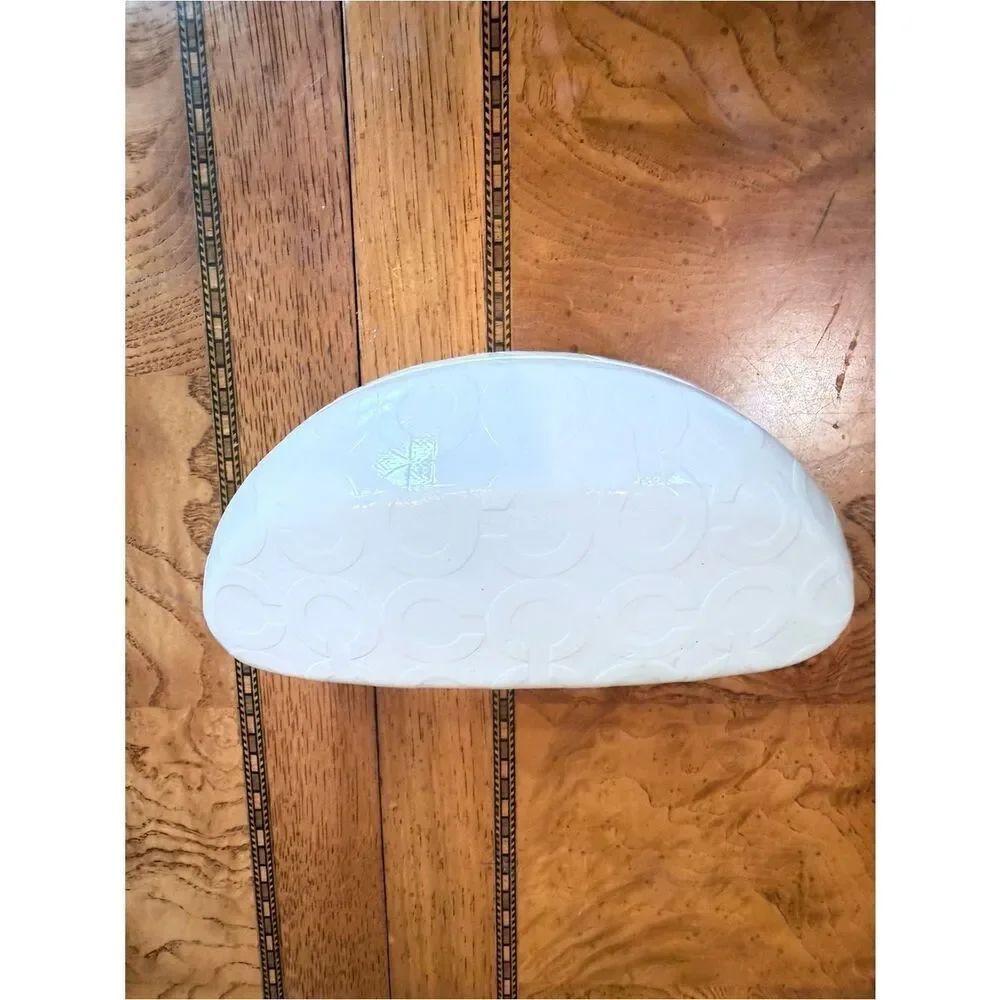 Ivory Coach Sunglass Case